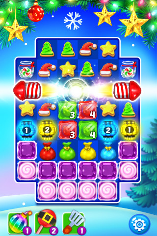 Christmas Cookie - Match 3 Adventure - 6