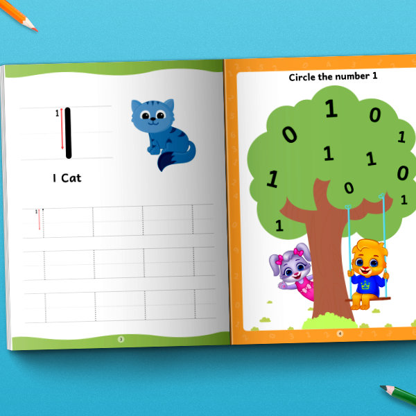 Number Tracing Book2