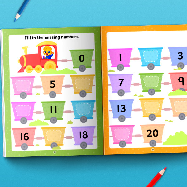 Number Tracing Book6