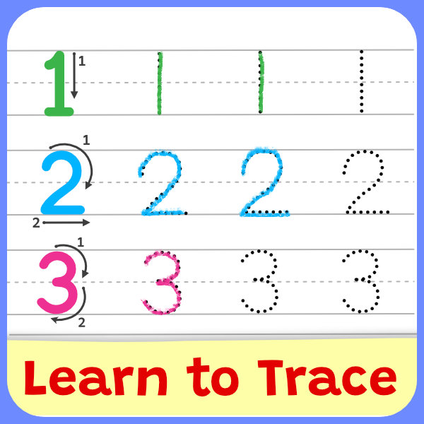 Number Tracing Workbook