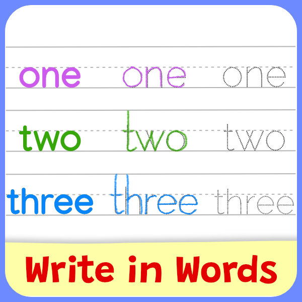 Number Tracing Workbook1