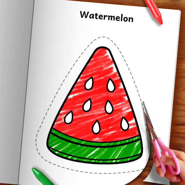 Scissor Skills Preschool Activity Book2