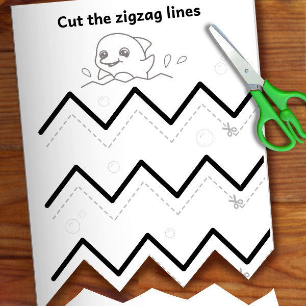 Scissor Skills Preschool Activity Book3