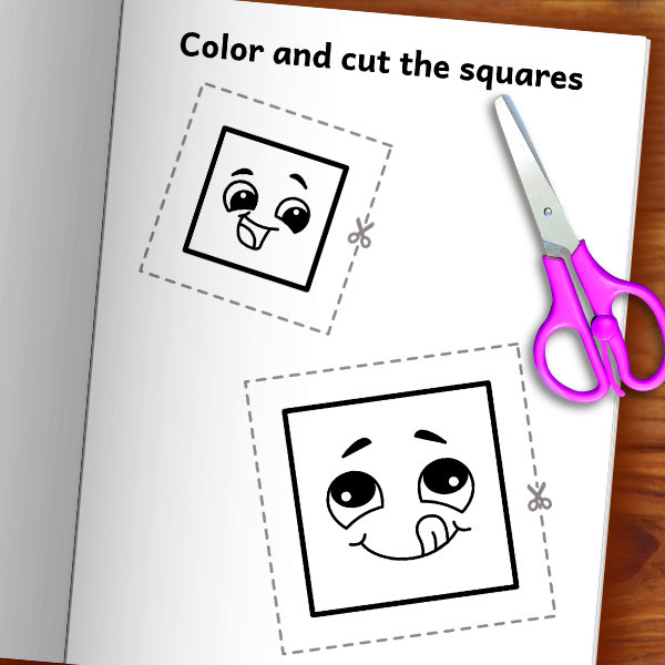 Scissor Skills Preschool Activity Book6