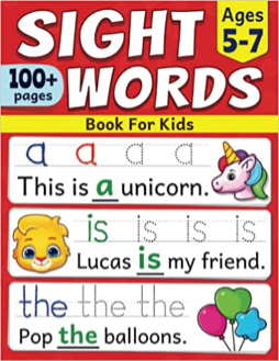 Sight Words Book For Kids