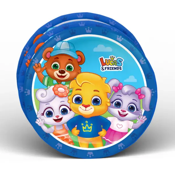 Lucas & Friends Paper Plates