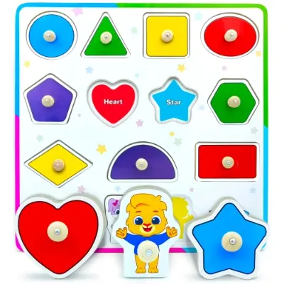  Wooden Shape Puzzle